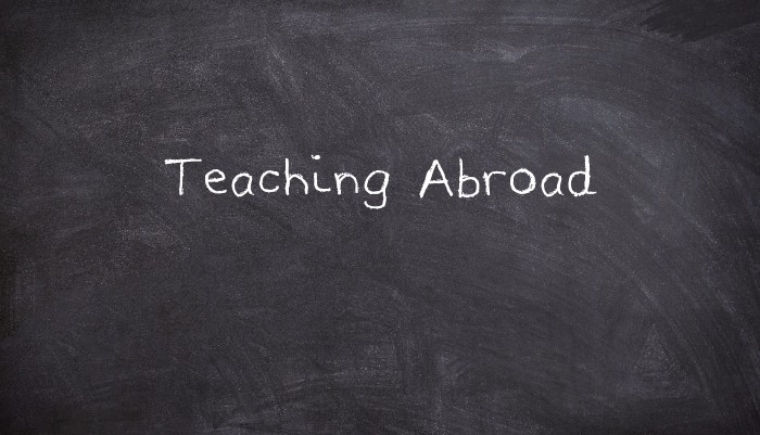 Teaching Abroad